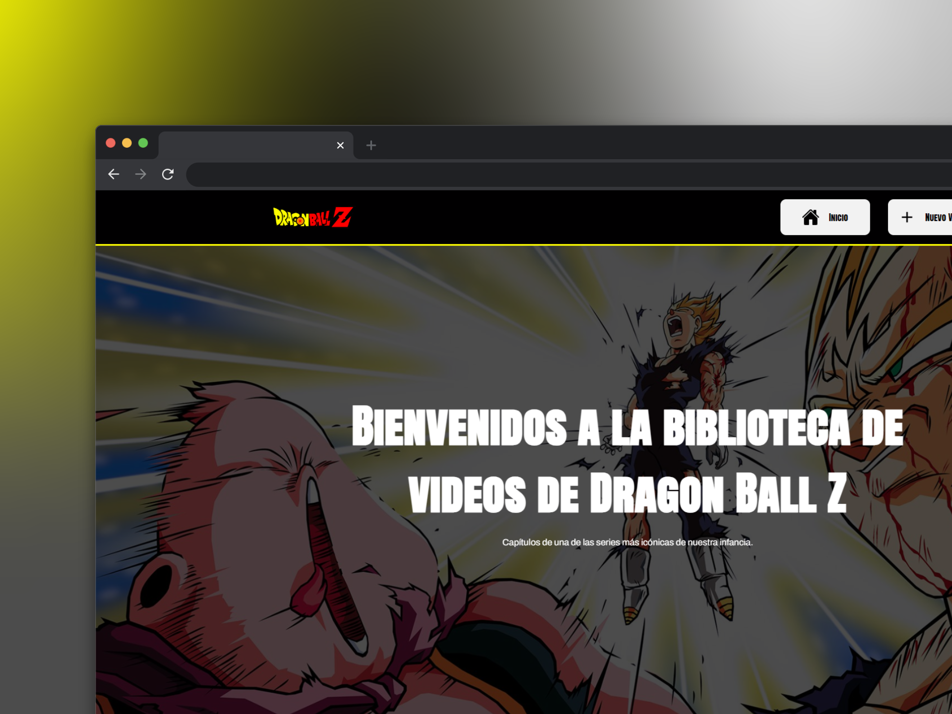 Biblioteca de videos de Dragon Ball Z